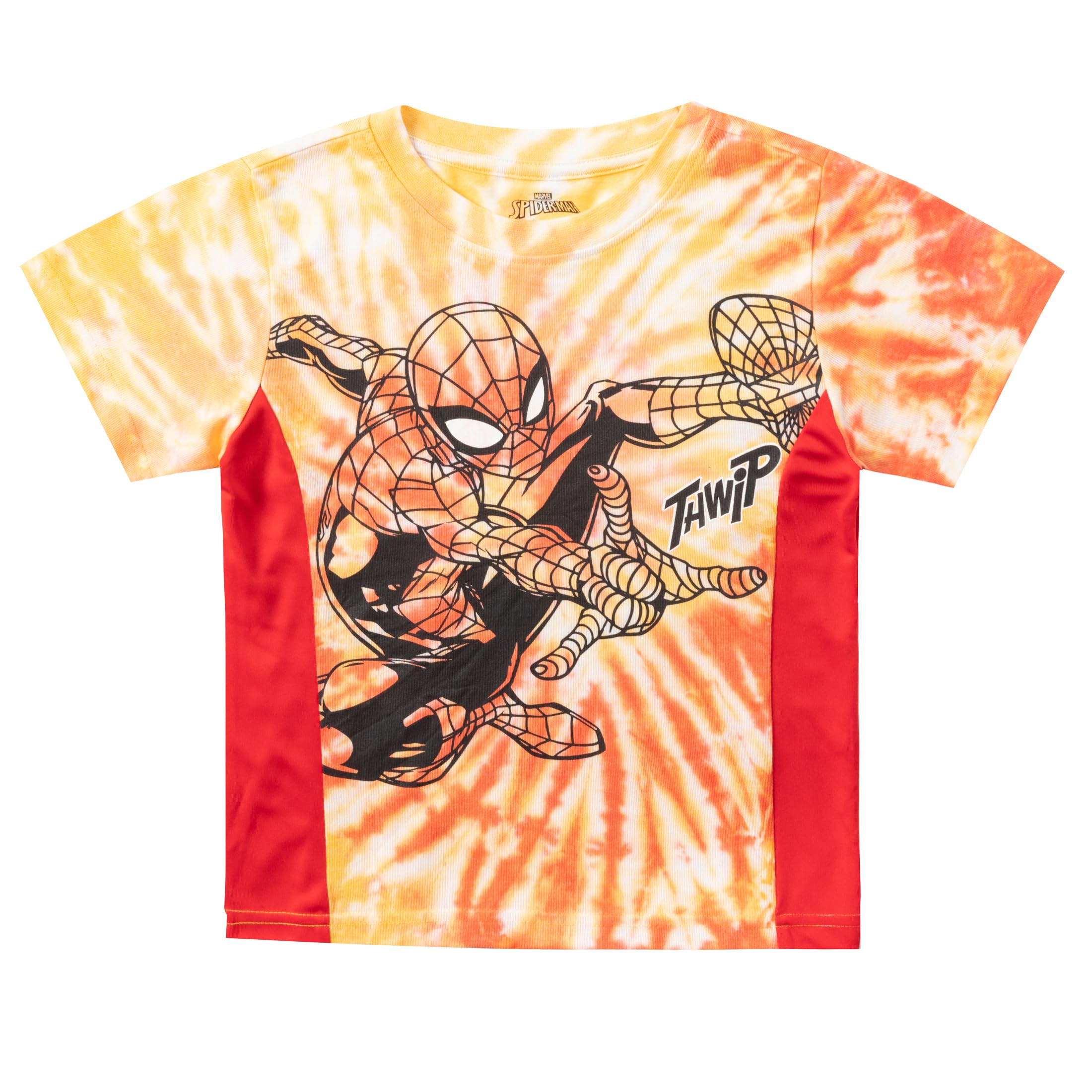Marvel Spider-Man Boys Short Sleeve T-Shirt for Toddlers and Big Kids